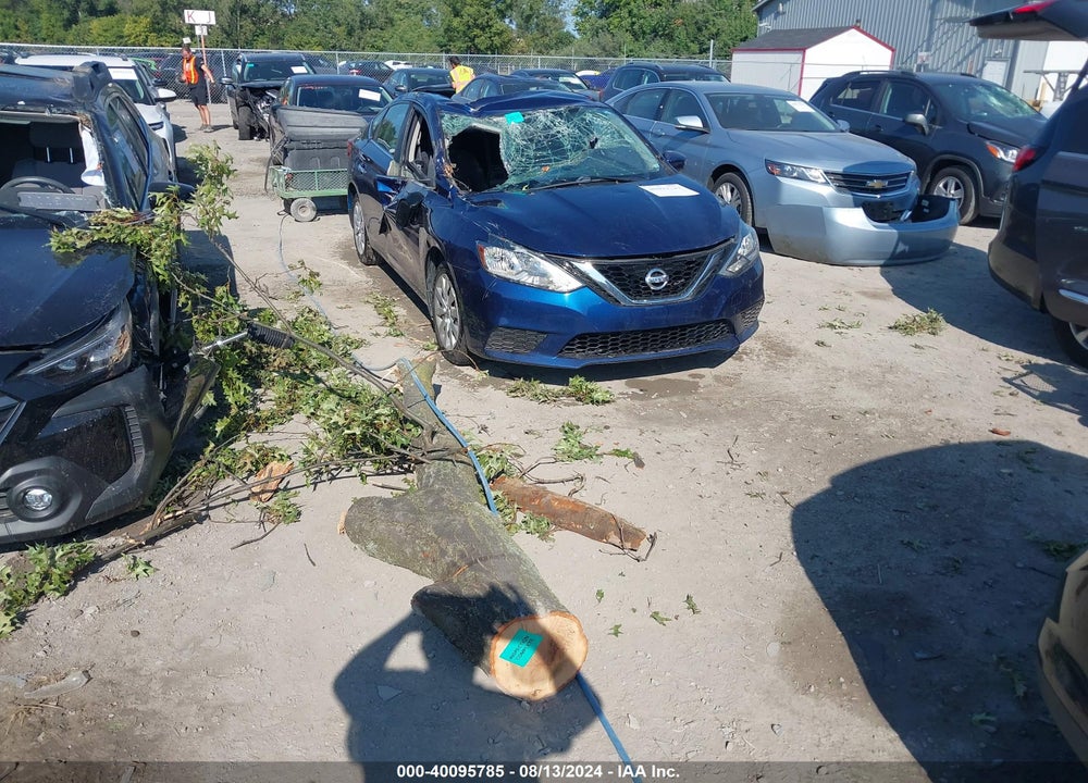 2017 NISSAN SENTRA SV VIN: 3N1AB7AP1HL640867