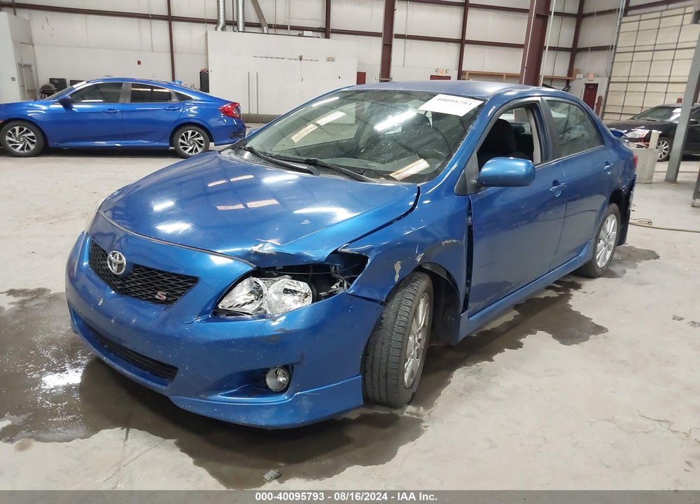 2009 TOYOTA COROLLA S VIN: 1NXBU40E49Z082140