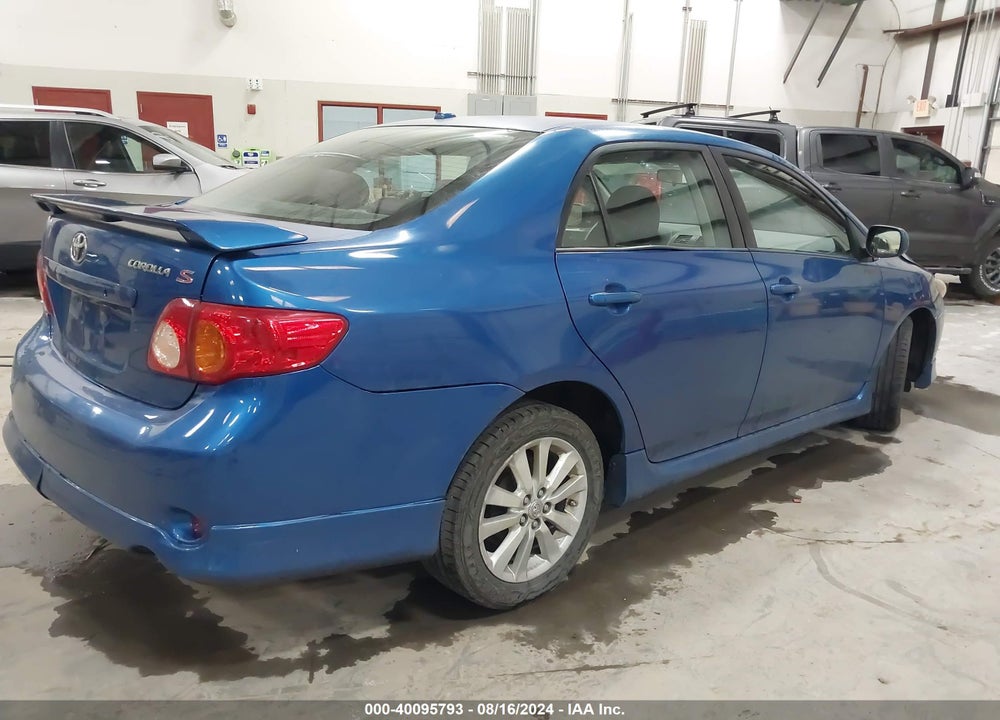 2009 TOYOTA COROLLA S VIN: 1NXBU40E49Z082140