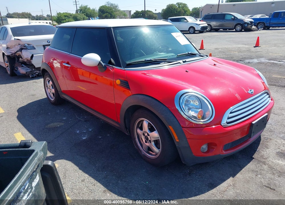 2007 MINI COOPER VIN: WMWMF33587TT53908