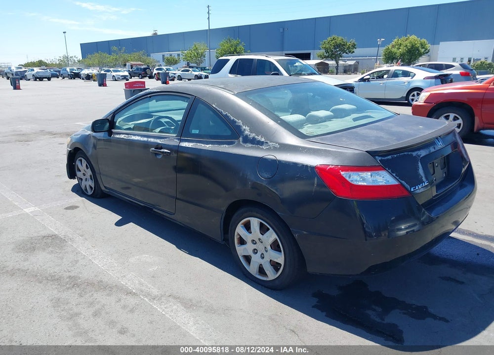 2007 HONDA CIVIC LX VIN: 2HGFG12617H531082