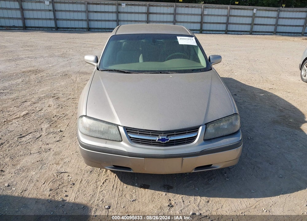 2003 CHEVROLET IMPALA VIN: 2G1WF52E939383809