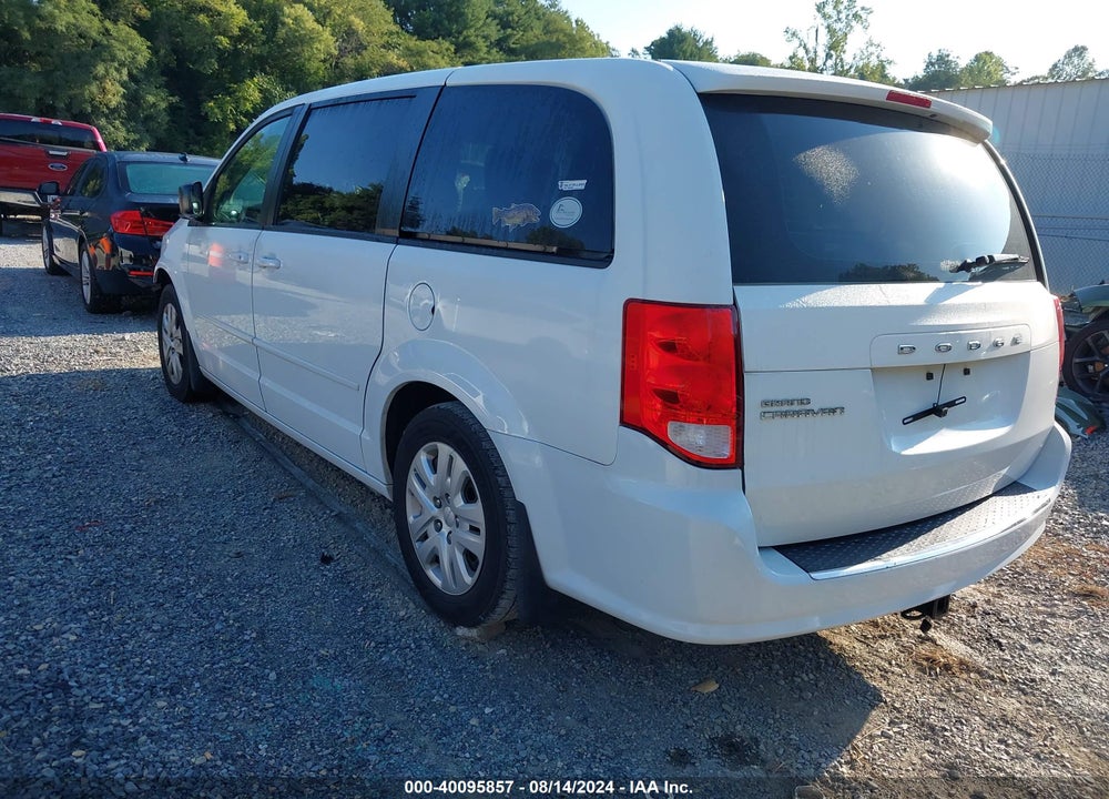 2014 DODGE GRAND CARAVAN SE VIN: 2C4RDGBG9ER378751
