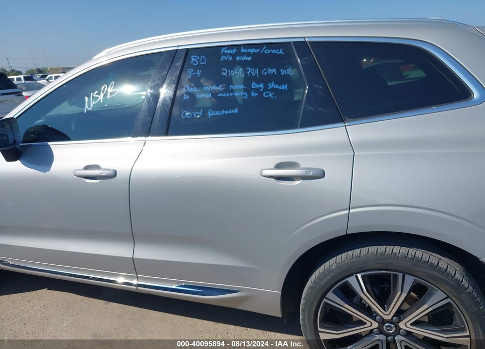 2023 VOLVO XC60 B5 ULTIMATE BRIGHT THEME VIN: YV4L12DA5P1204108