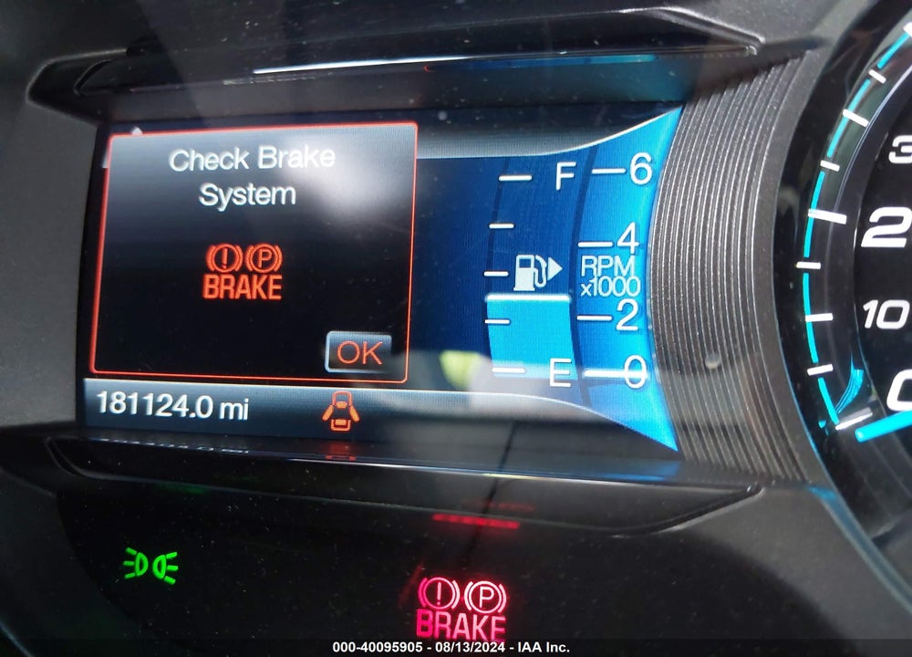 2014 FORD TAURUS SHO VIN: 1FAHP2KT8EG130694