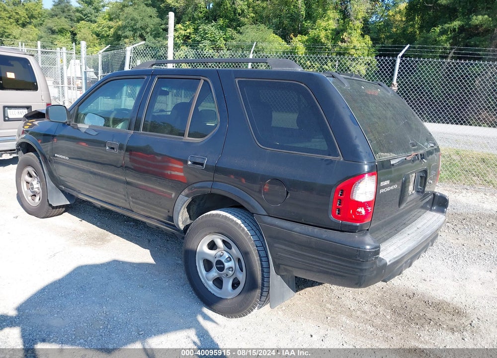 2003 ISUZU RODEO S 3.2L V6 VIN: 4S2CK58W534302303