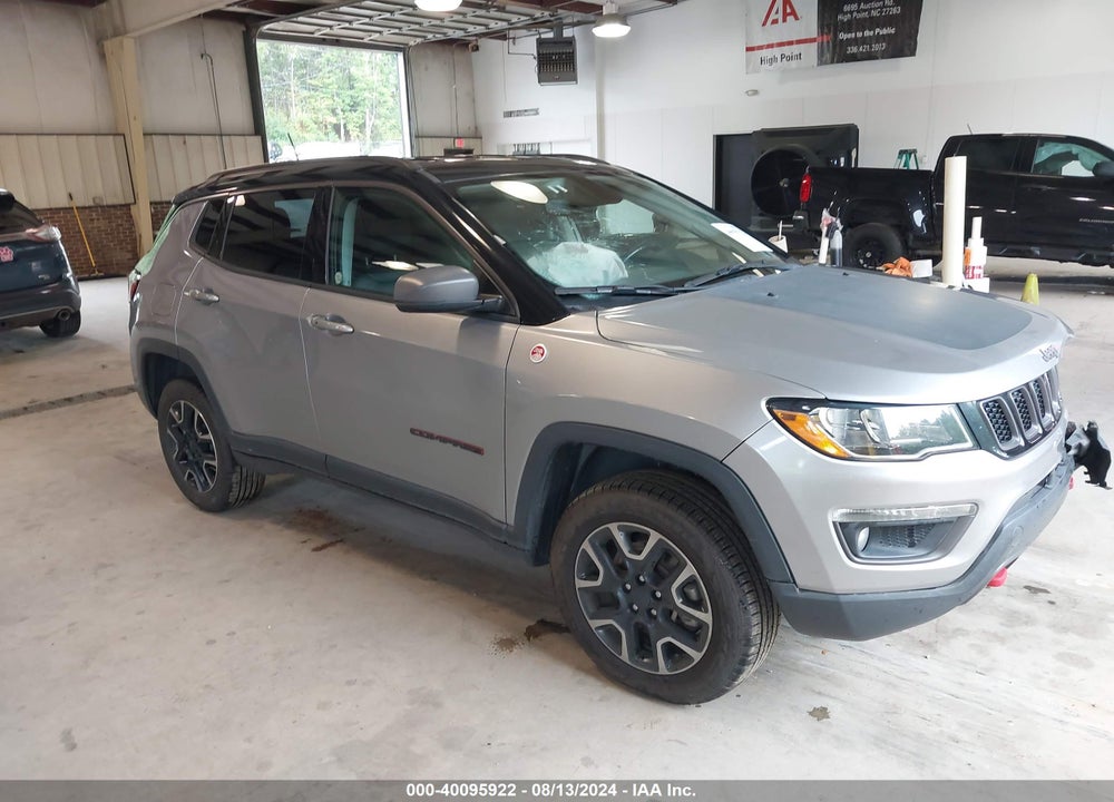 2019 JEEP COMPASS TRAILHAWK 4X4 VIN: 3C4NJDDB9KT671601