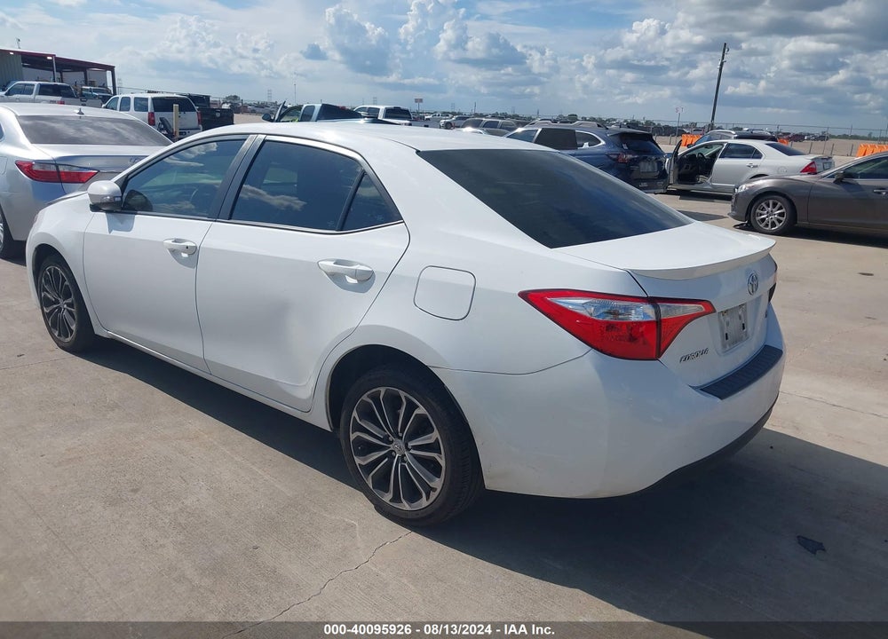 2015 TOYOTA COROLLA S PLUS VIN: 5YFBURHE3FP273711