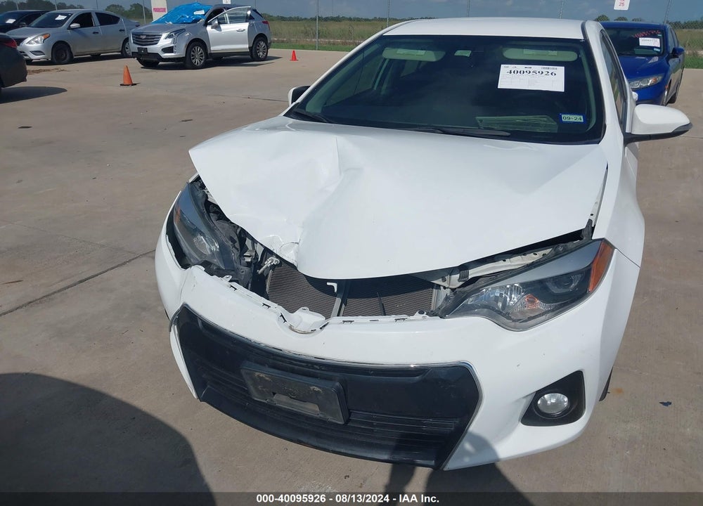 2015 TOYOTA COROLLA S PLUS VIN: 5YFBURHE3FP273711