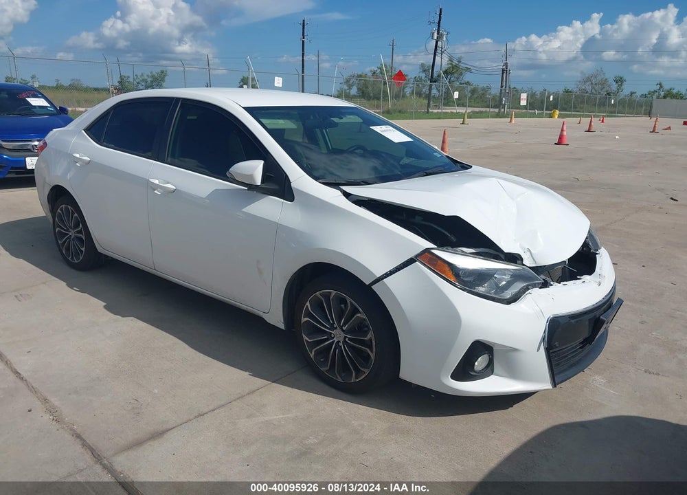 2015 TOYOTA COROLLA S PLUS VIN: 5YFBURHE3FP273711