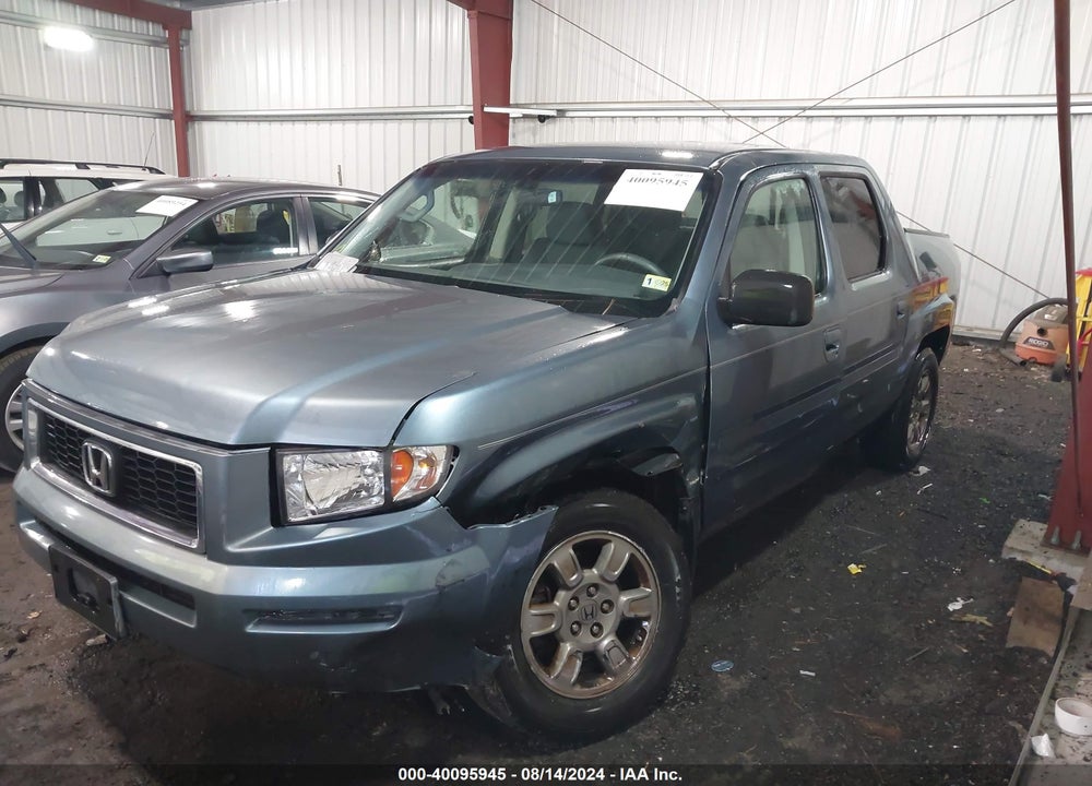 2007 HONDA RIDGELINE RTX VIN: 2HJYK16317H512985