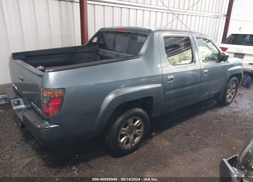 2007 HONDA RIDGELINE RTX VIN: 2HJYK16317H512985