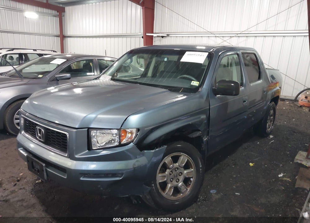2007 HONDA RIDGELINE RTX VIN: 2HJYK16317H512985
