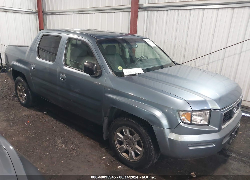 2007 HONDA RIDGELINE RTX VIN: 2HJYK16317H512985