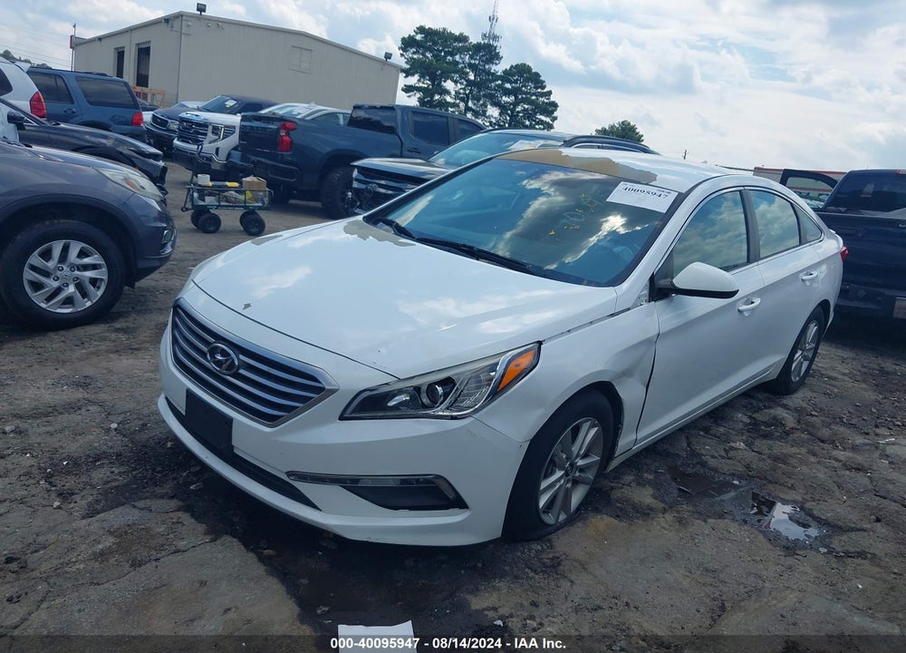 2015 HYUNDAI SONATA SE VIN: 5NPE24AF5FH254969