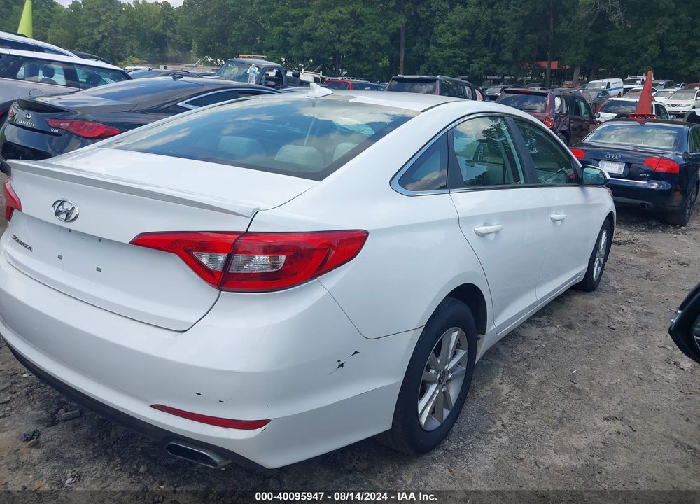 2015 HYUNDAI SONATA SE VIN: 5NPE24AF5FH254969