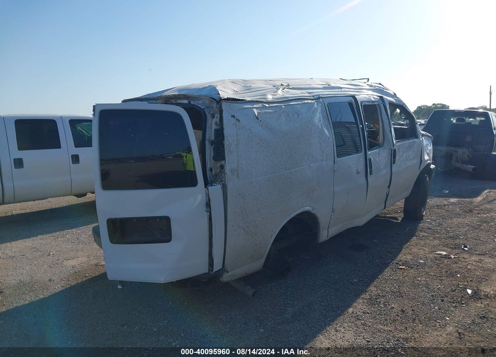2007 CHEVROLET EXPRESS WORK VAN VIN: 1GCFG15X971173165