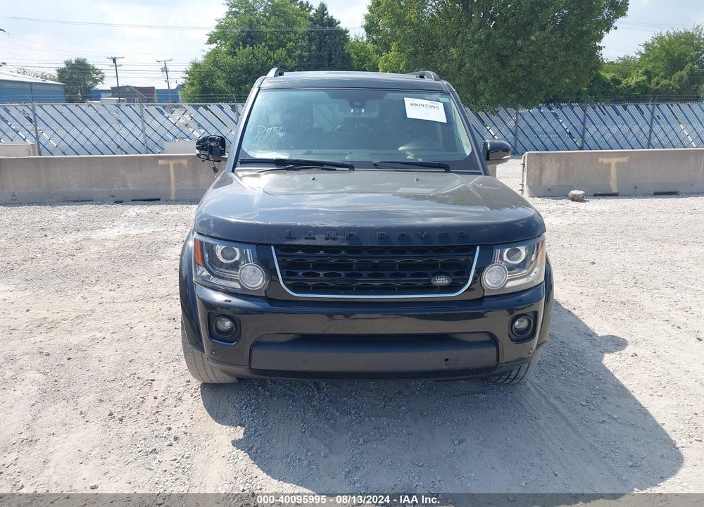 2016 LAND ROVER LR4 VIN: SALAG2V63GA846290