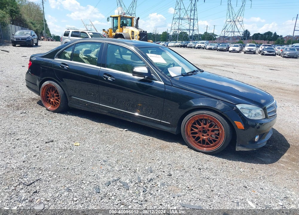 2009 MERCEDES-BENZ C 300 LUXURY 4MATIC/SPORT 4MATIC VIN: WDDGF81X99R070182