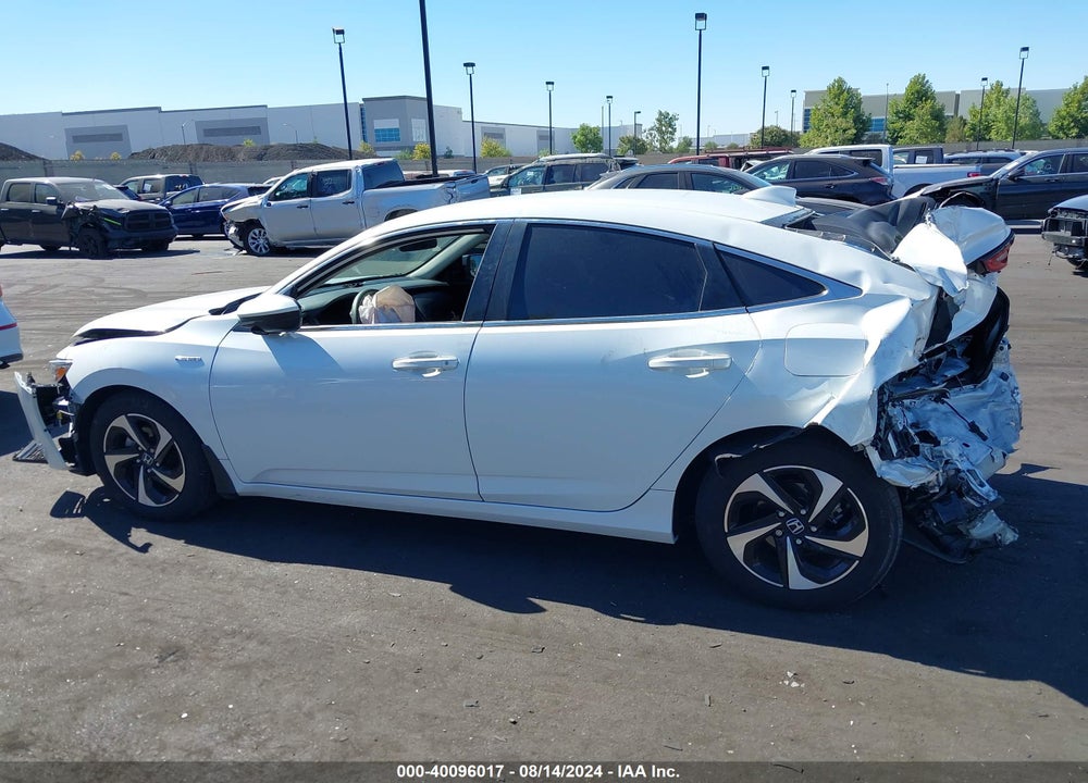 2022 HONDA INSIGHT EX VIN: 19XZE4F50NE013798