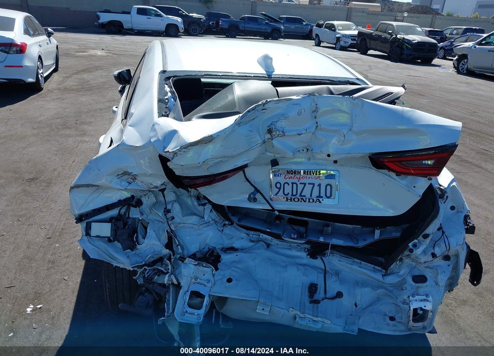 2022 HONDA INSIGHT EX VIN: 19XZE4F50NE013798