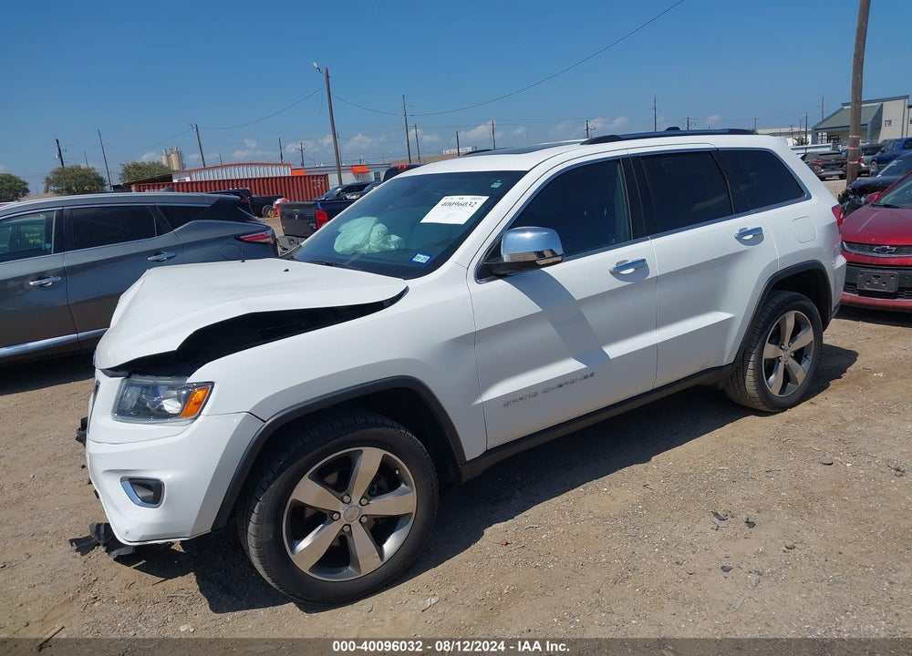 2016 JEEP GRAND CHEROKEE LIMITED VIN: 1C4RJFBG8GC389674
