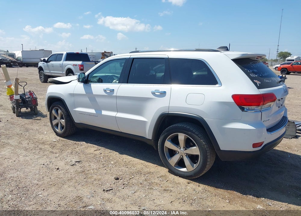 2016 JEEP GRAND CHEROKEE LIMITED VIN: 1C4RJFBG8GC389674