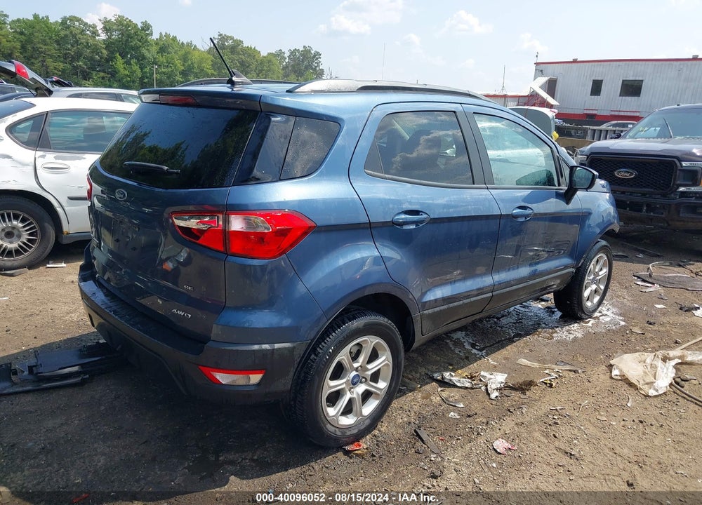 2021 FORD ECOSPORT SE VIN: MAJ6S3GL6MC436805
