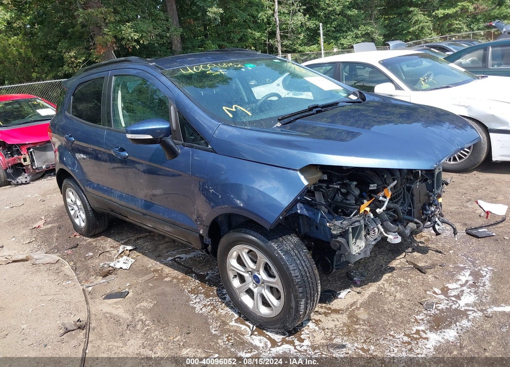 2021 FORD ECOSPORT SE VIN: MAJ6S3GL6MC436805