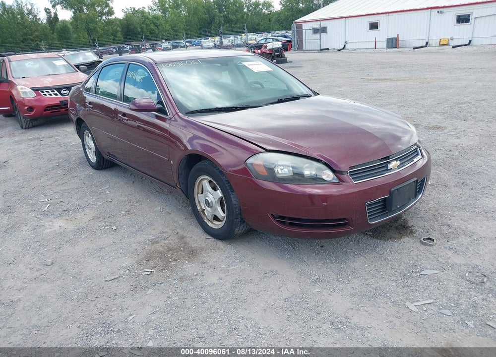 2007 CHEVROLET IMPALA LT VIN: 2G1WT58K879214893