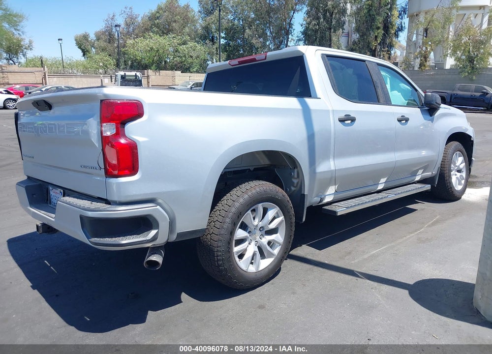 2021 CHEVROLET SILVERADO 1500 2WD SHORT BED CUSTOM VIN: 3GCPWBEH8MG142783