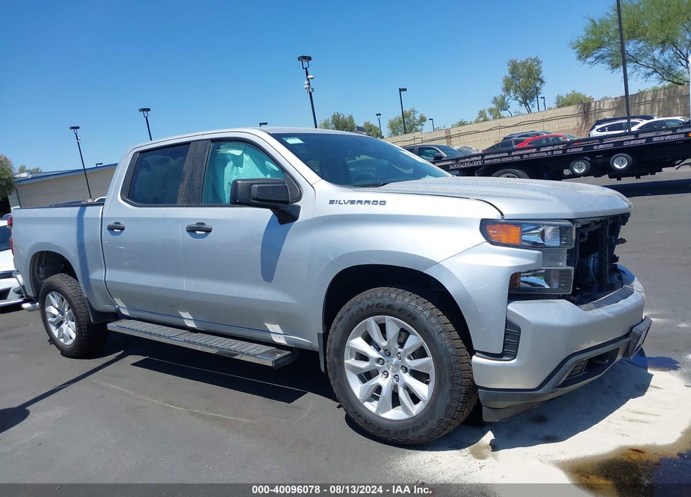 2021 CHEVROLET SILVERADO 1500 2WD SHORT BED CUSTOM VIN: 3GCPWBEH8MG142783