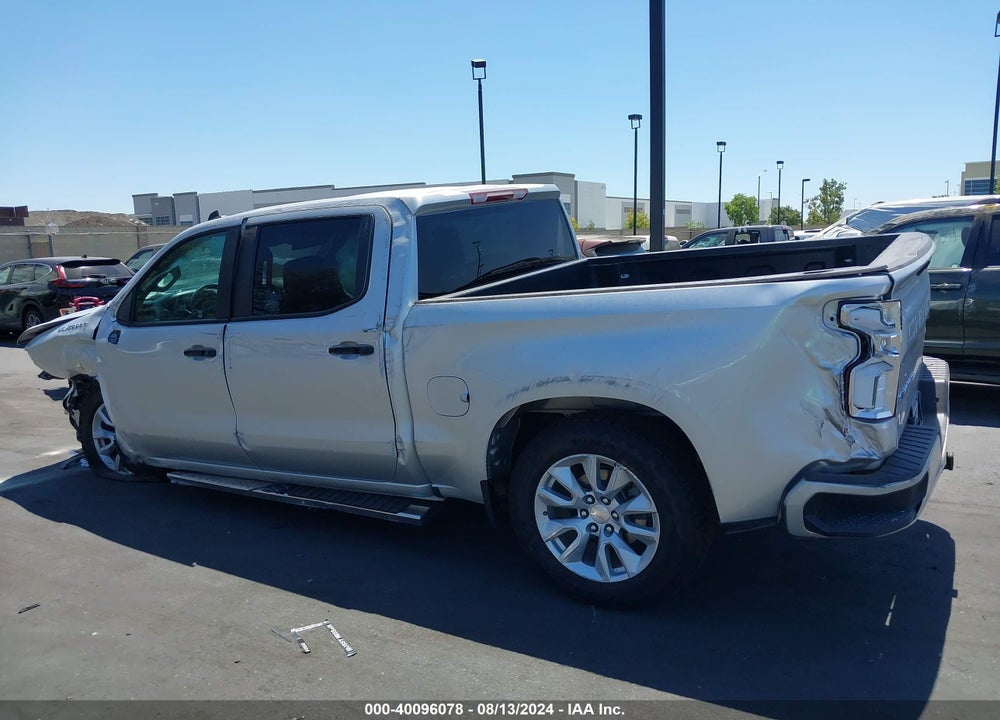 2021 CHEVROLET SILVERADO 1500 2WD SHORT BED CUSTOM VIN: 3GCPWBEH8MG142783