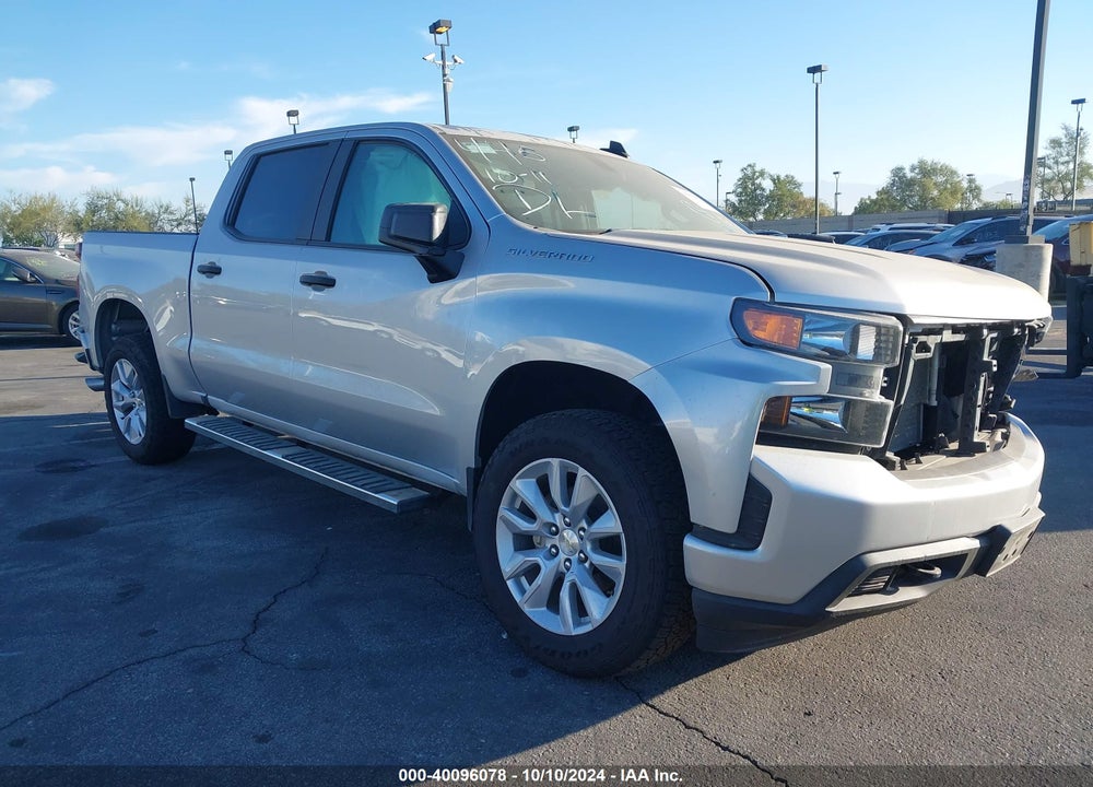 2021 CHEVROLET SILVERADO 1500 2WD SHORT BED CUSTOM VIN: 3GCPWBEH8MG142783