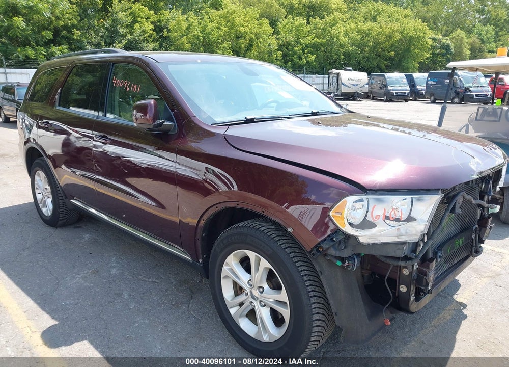 2012 DODGE DURANGO CREW VIN: 1C4RDJDG2CC181243