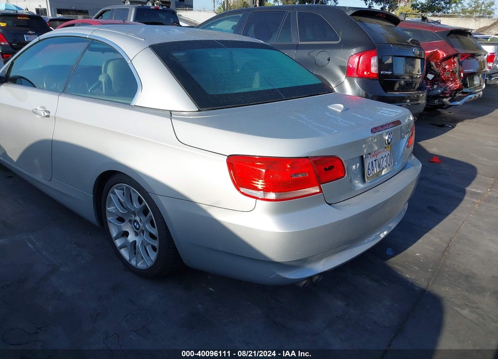 2007 BMW 328I VIN: WBAWR335X7PX79608