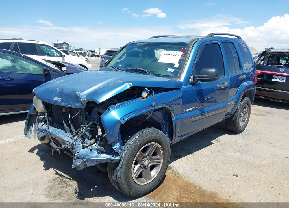 2004 JEEP LIBERTY SPORT VIN: 1J4GK48K94W301367