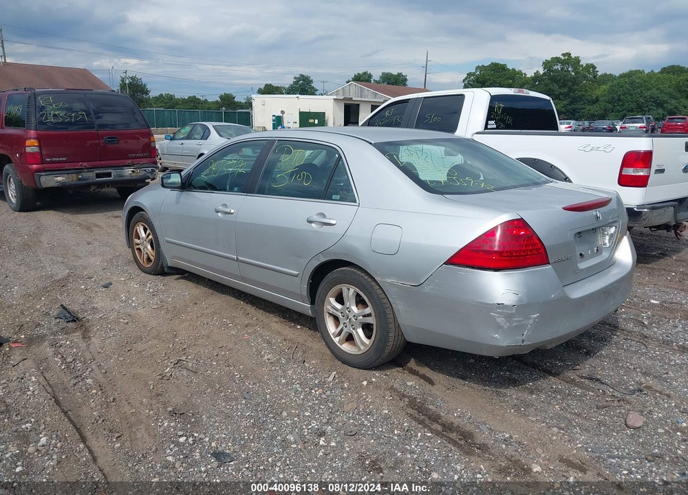 2006 HONDA ACCORD VIN: 1HGCM567X6A027066