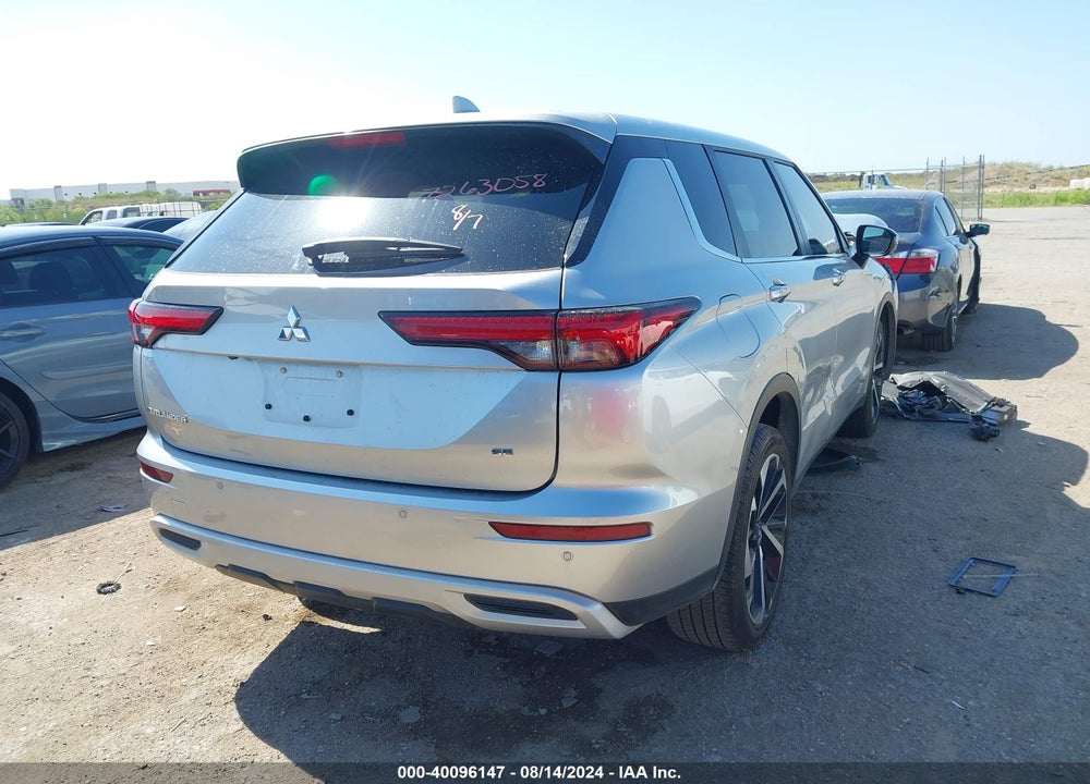 2023 MITSUBISHI OUTLANDER SE 2.5 2WD VIN: JA4J3UA88PZ055738