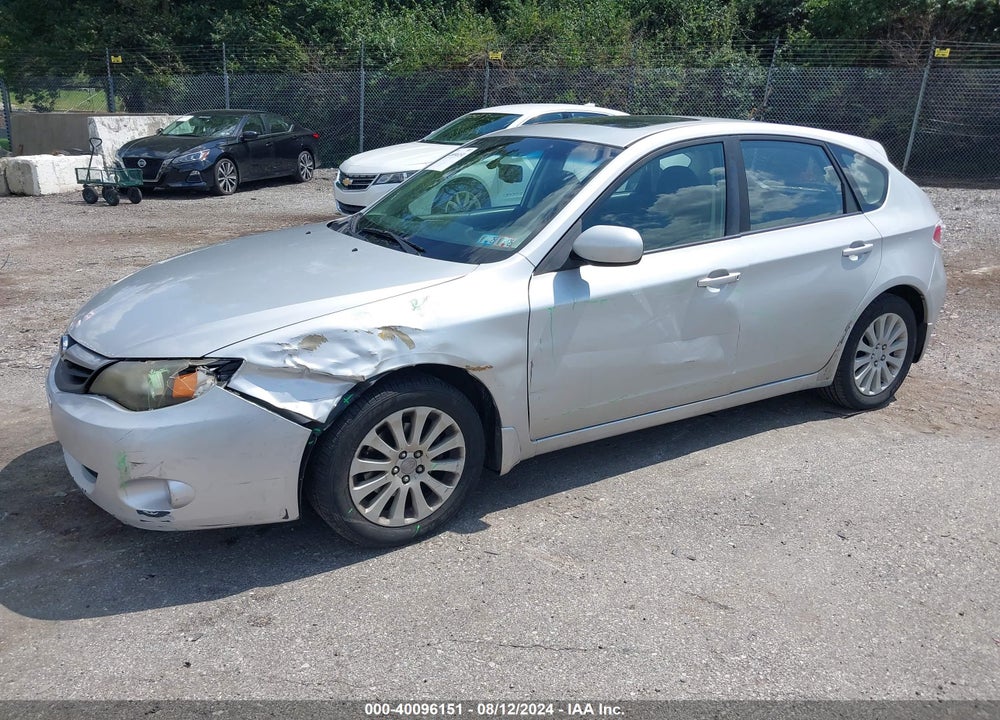 2011 SUBARU IMPREZA 2.5I PREMIUM VIN: JF1GH6B66BH829032
