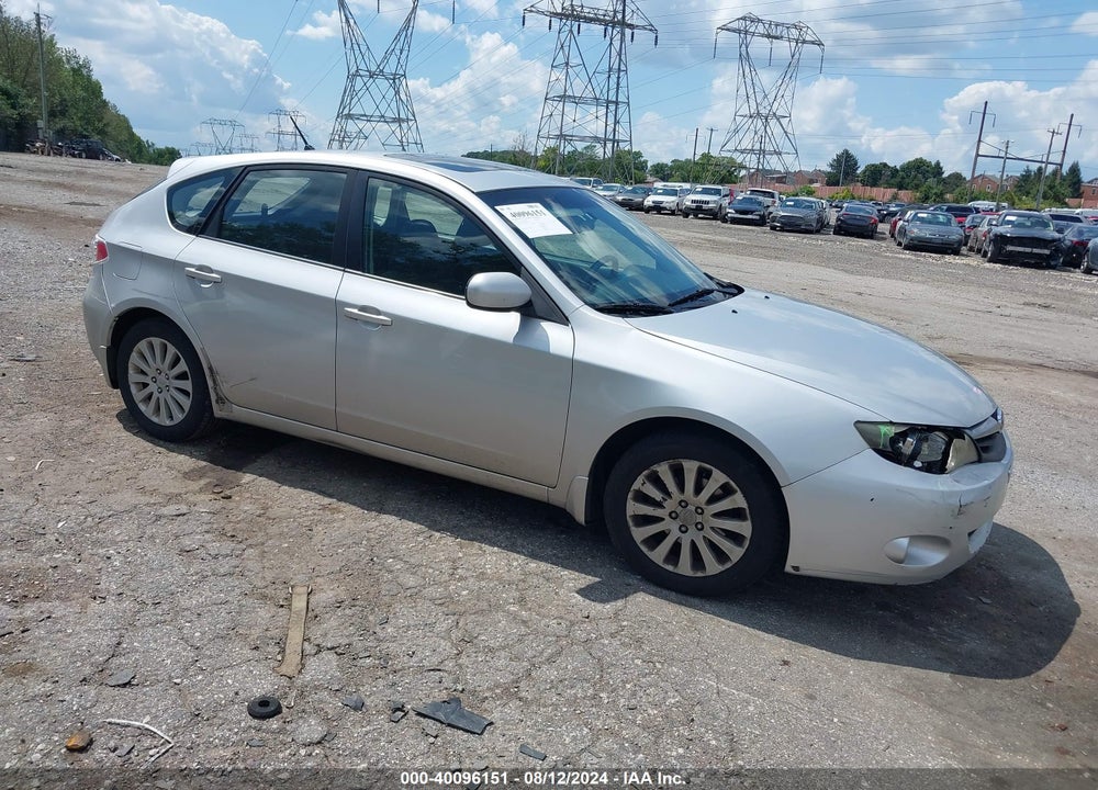 2011 SUBARU IMPREZA 2.5I PREMIUM VIN: JF1GH6B66BH829032