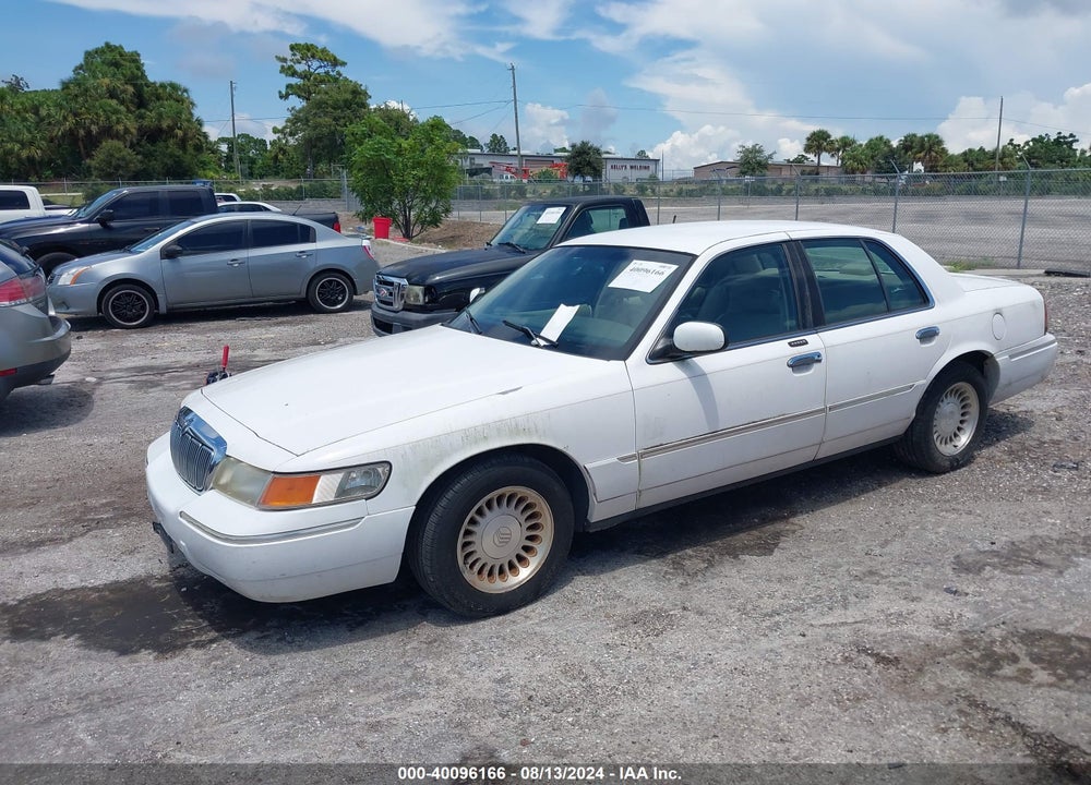 2002 MERCURY GRAND MARQUIS LS VIN: 2MEFM75W92X620823