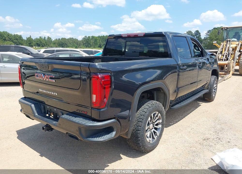 2020 GMC SIERRA 1500 4WD SHORT BOX AT4 VIN: 1GTP9EELXLZ302349