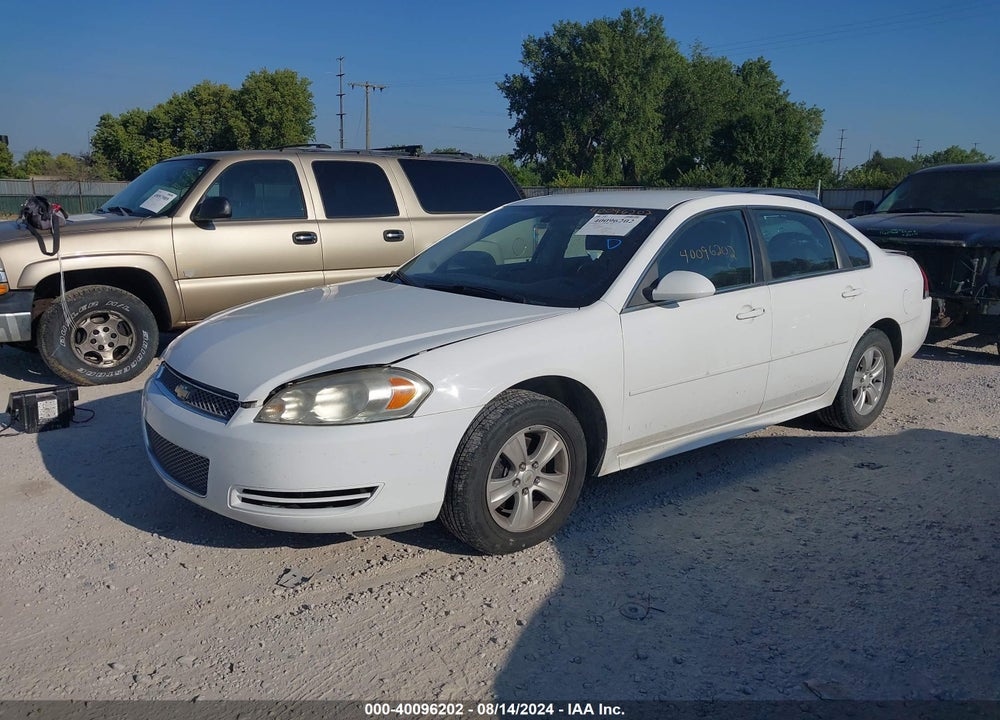 2012 CHEVROLET IMPALA LS VIN: 2G1WF5E34C1171473