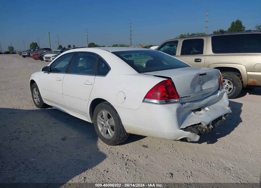 2012 CHEVROLET IMPALA LS VIN: 2G1WF5E34C1171473