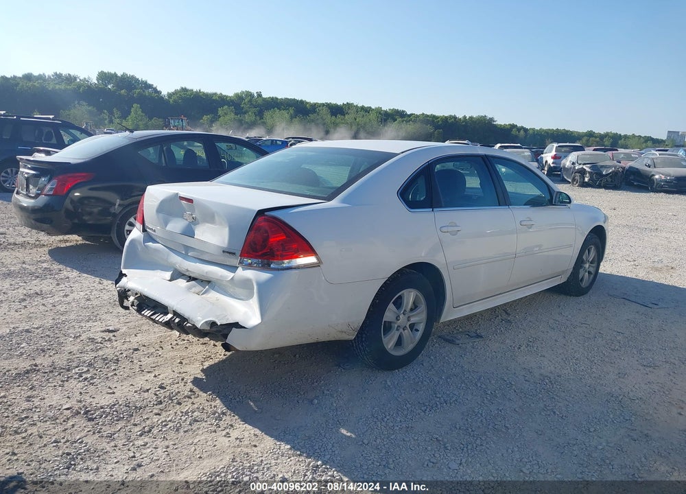 2012 CHEVROLET IMPALA LS VIN: 2G1WF5E34C1171473
