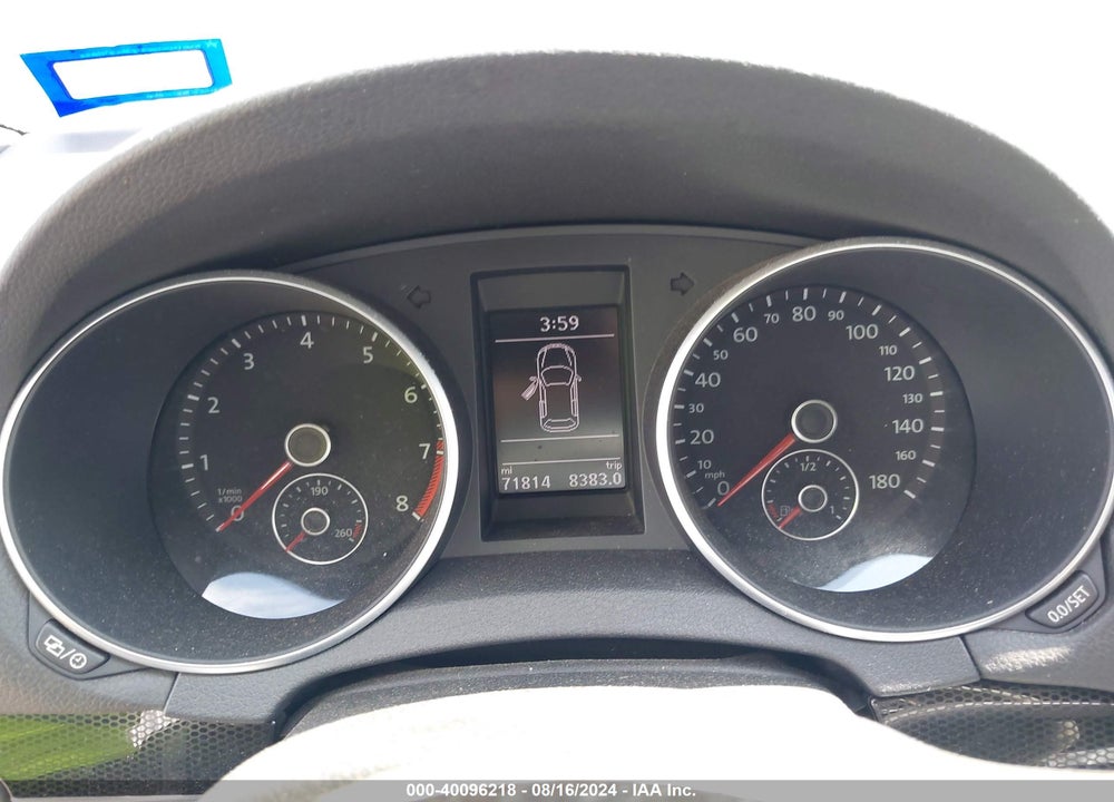 2014 VOLKSWAGEN GTI DRIVER'S EDITION VIN: WVWHD7AJ6EW006185