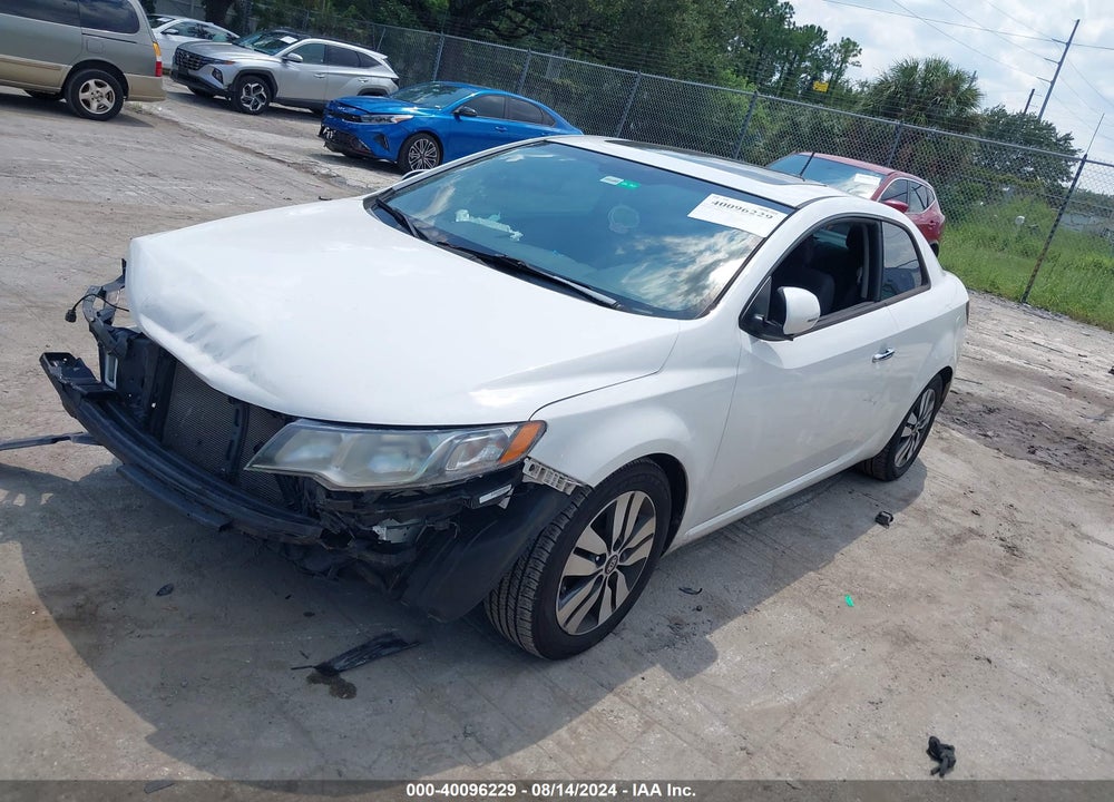 2013 KIA FORTE KOUP EX VIN: KNAFU6A27D5663315