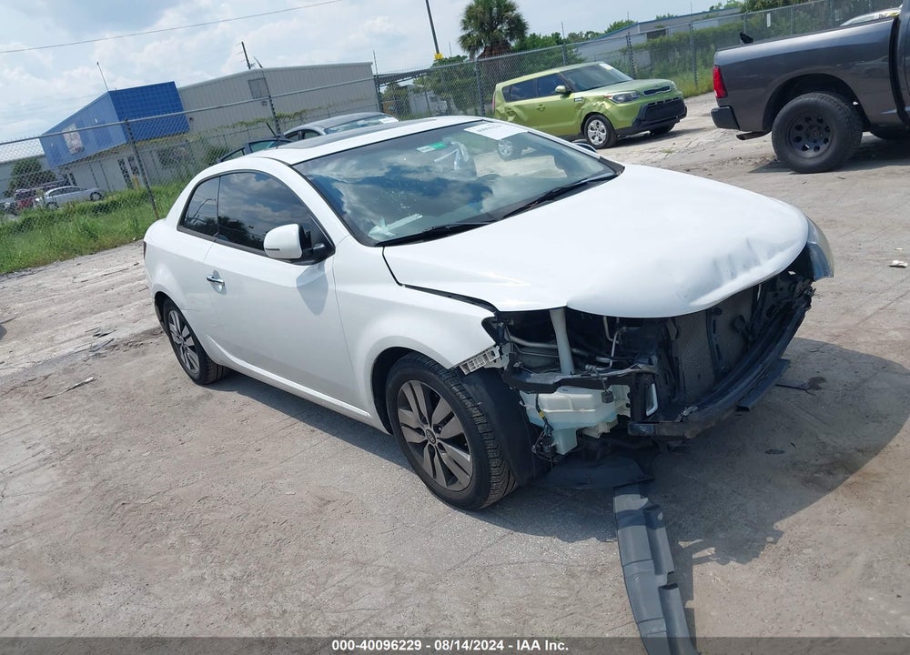 2013 KIA FORTE KOUP EX VIN: KNAFU6A27D5663315
