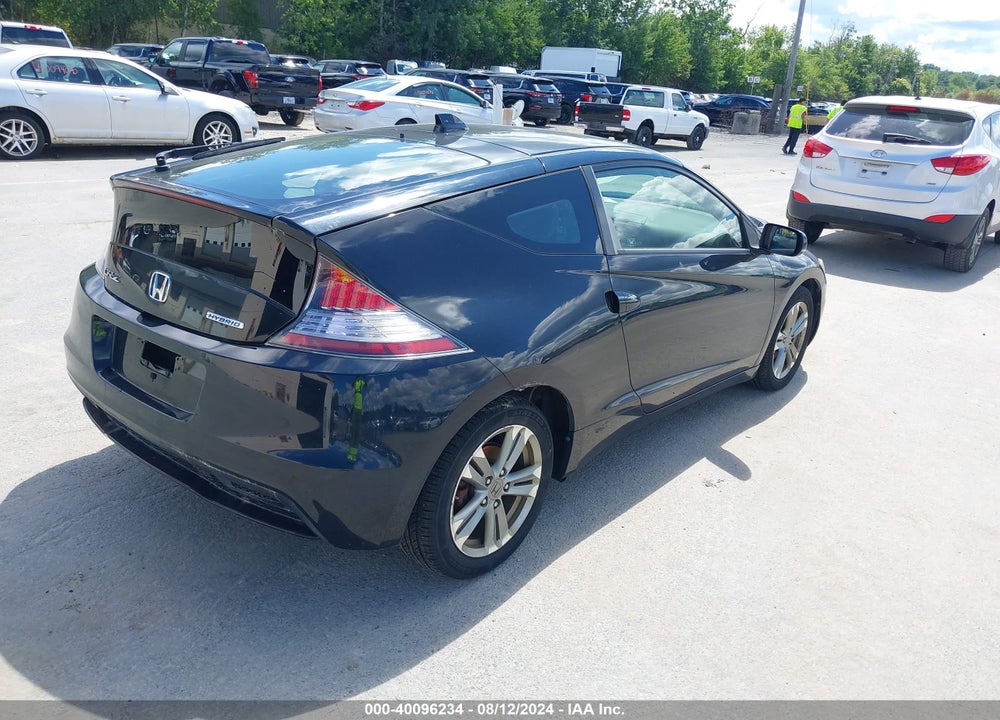 2013 HONDA CR-Z EX VIN: JHMZF1C61DS001906